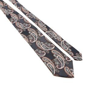DWAN Mens Necktie Tie Paisley Hand Made Micro Fiber Office Accessory Dad Gift